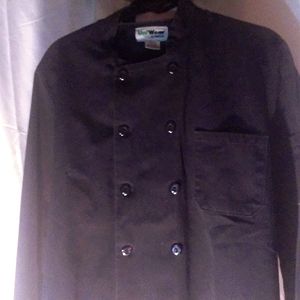 Uni Wear 38 Reg Black chef coat